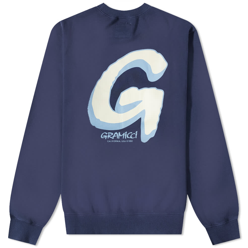 

Толстовка Gramicci Big G Logo Crew Sweat, Серый