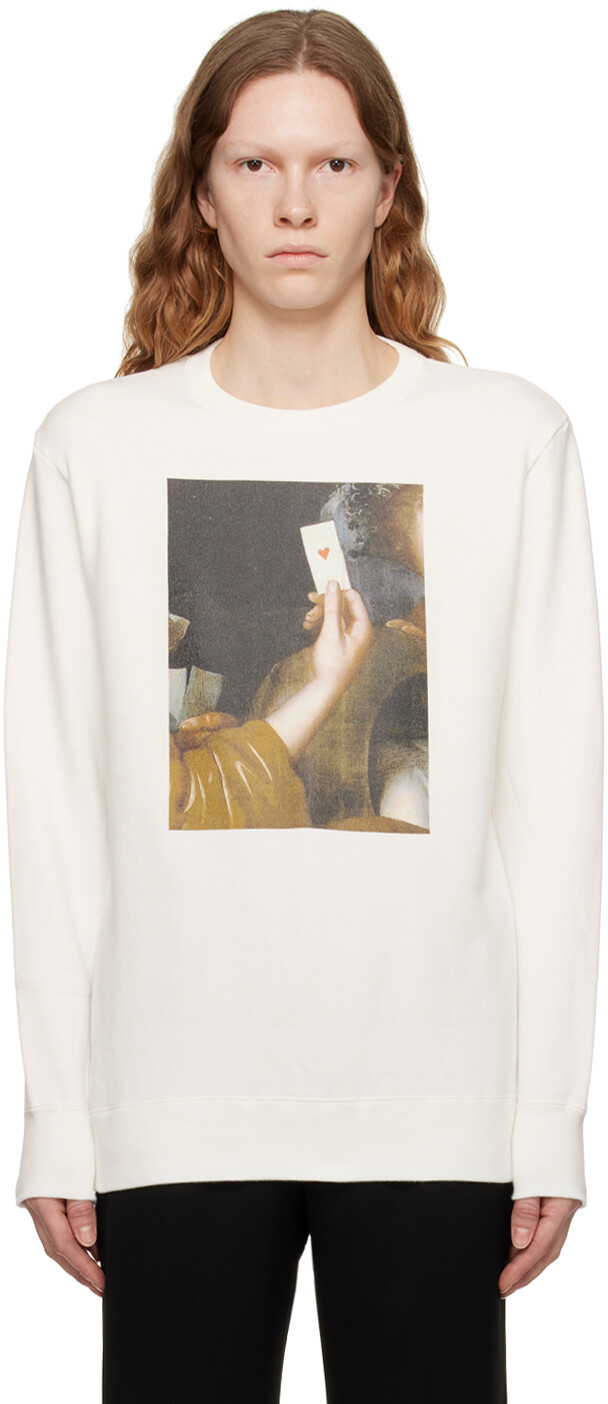 

Толстовка Off-White Card Undercover, Коричневый, Толстовка Off-White Card Undercover
