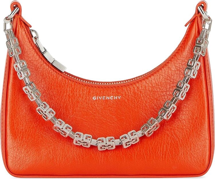 

Сумка Givenchy Moon Cut Out Mini Hobo Bag Dark Orange, оранжевый