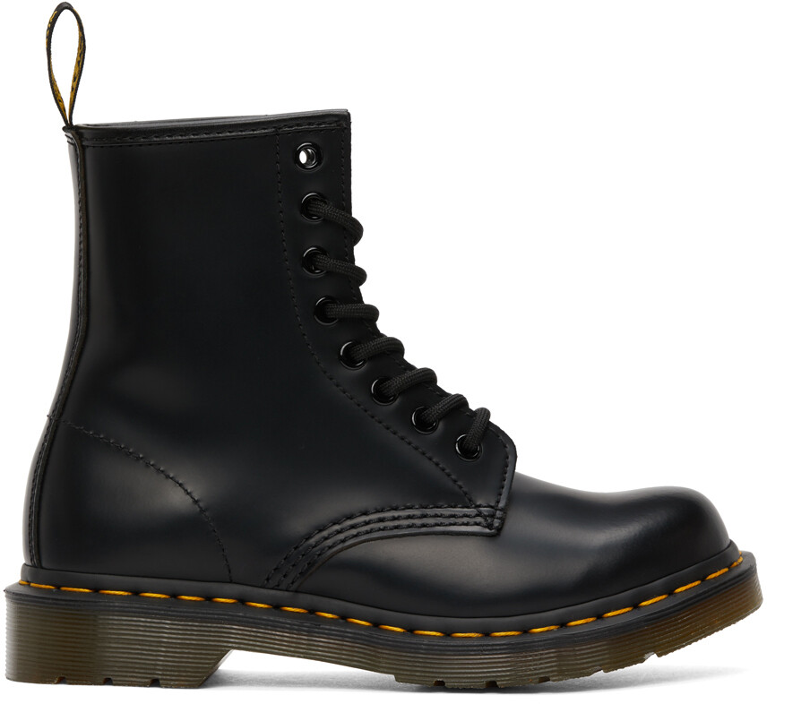 

Черные ботинки 1460 Dr. Martens, Черный