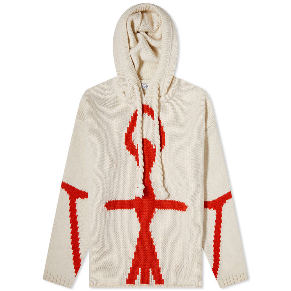 

Толстовка JW Anderson Anchor Logo Knitted Hoody