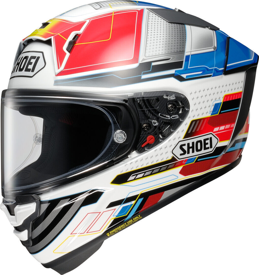 

Shoei X-SPR Pro Proxy Шлем, белый/красный/синий