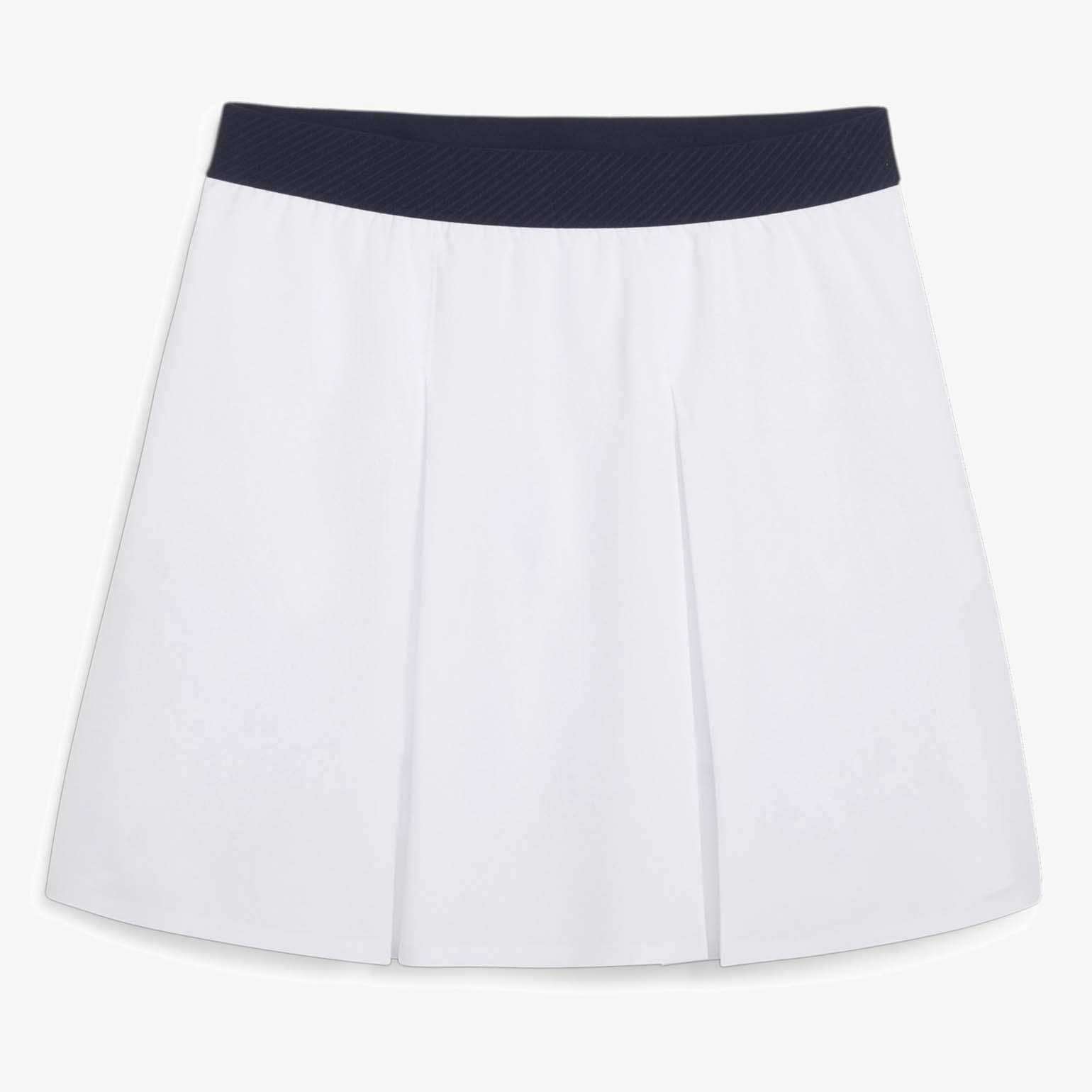 Юбка Puma Golf, белый/темно-синий летняя спортивная юбка с шортами для бадминтона для настольного тенниса женские дышащие юбки с защитой от утечки для йоги гольфа бега