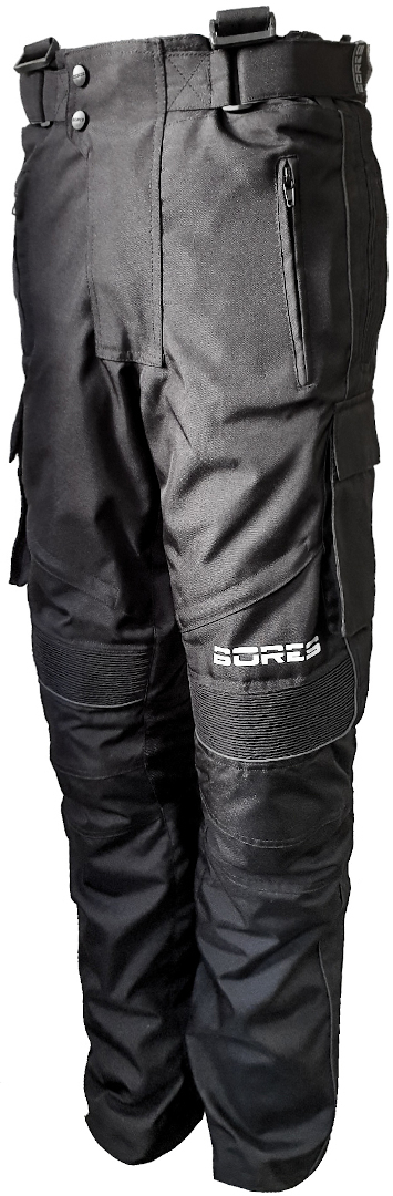 цена Мотоциклетные текстильные брюки Bores Zip-Tec водонепроницаемый, черный
