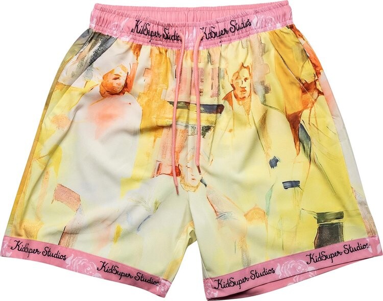 

Шорты KidSuper After School Philosphy Shorts 'Multicolor', разноцветный