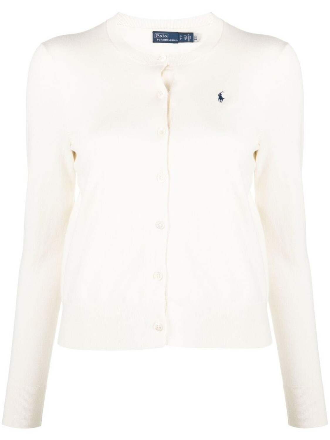 

Polo Ralph Lauren кардиган с вышитым логотипом, нейтральный цвет