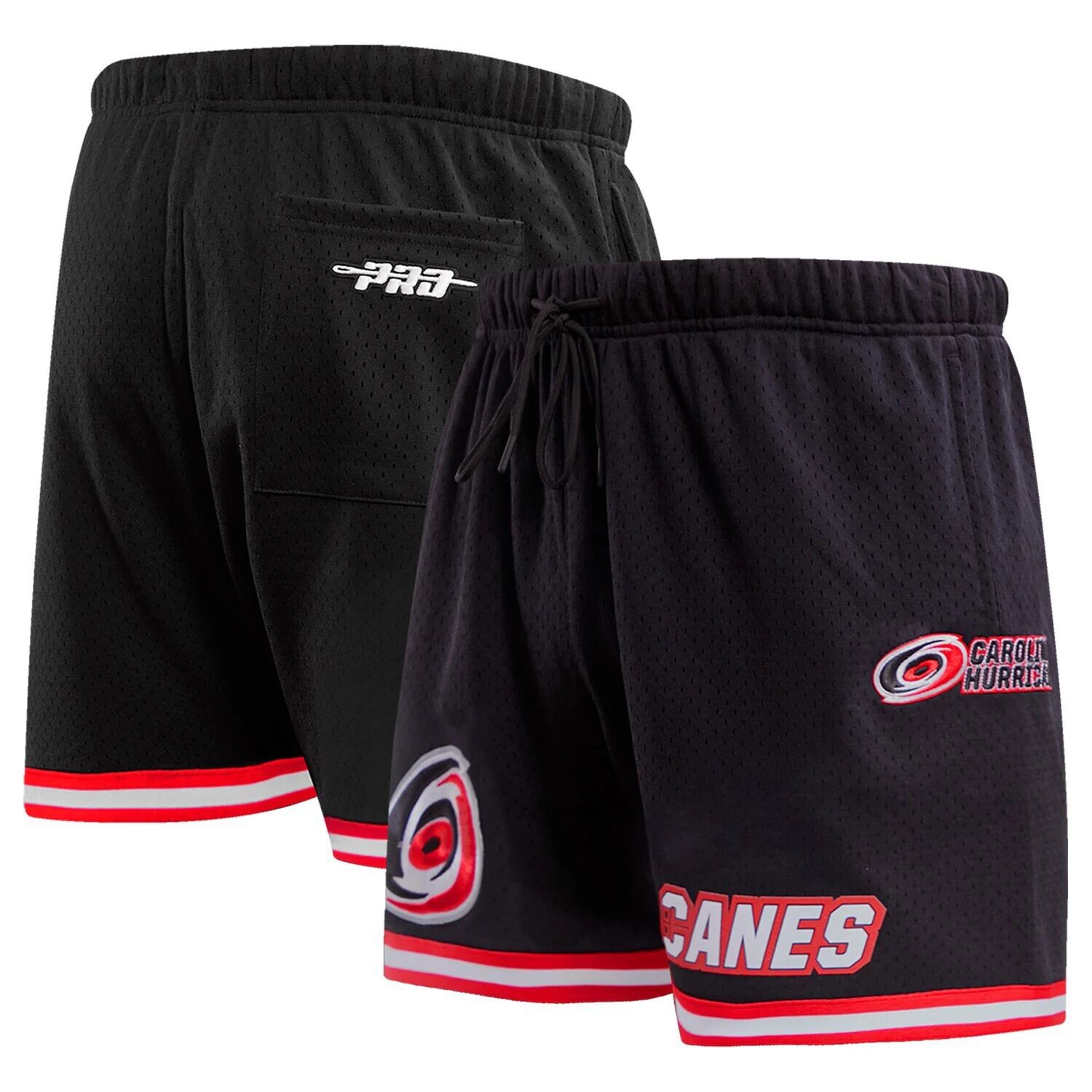

Мужские классические шорты в сетку Pro Standard Black Carolina Hurricanes