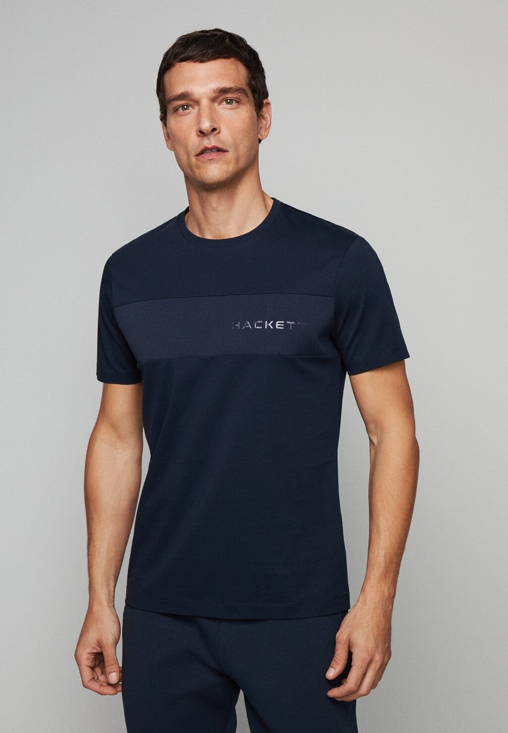 

Футболка с принтом Hackett London, синий