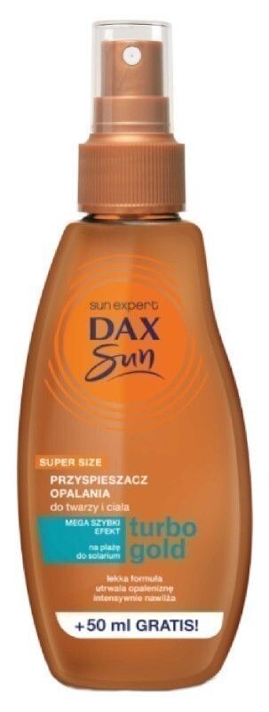 

Dax Sun Turbo Gold ускоритель загара, 200 ml