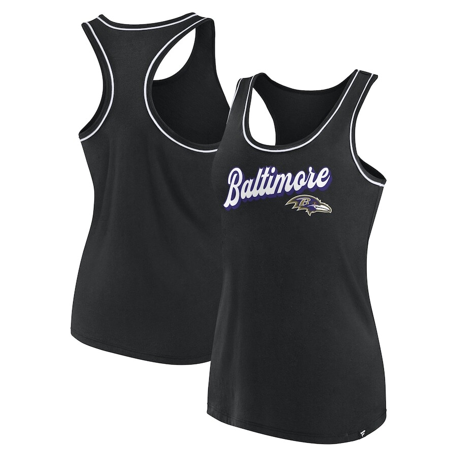 

Топ Fanatics Branded Baltimore Ravens, черный