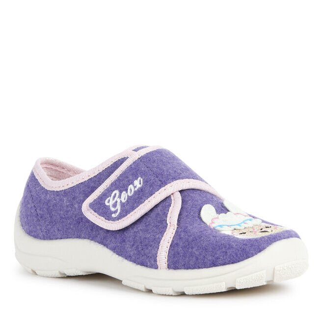 

Тапочки Geox JNymel Girl, фиолетовый