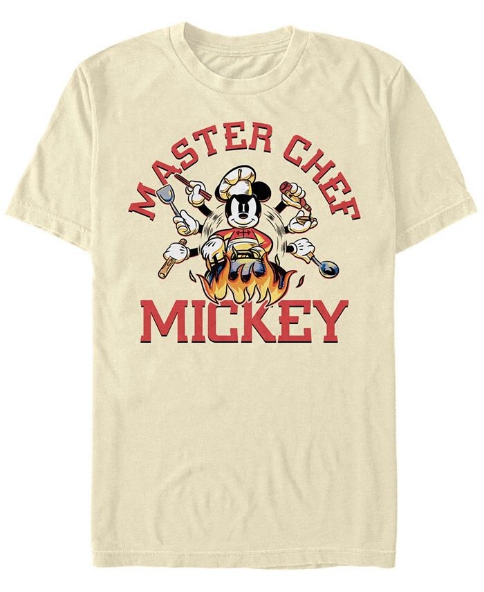 

Мужская футболка с коротким рукавом Mickey Classic Master Chef Fifth Sun, слоновая кость/кремовый, Бежевый