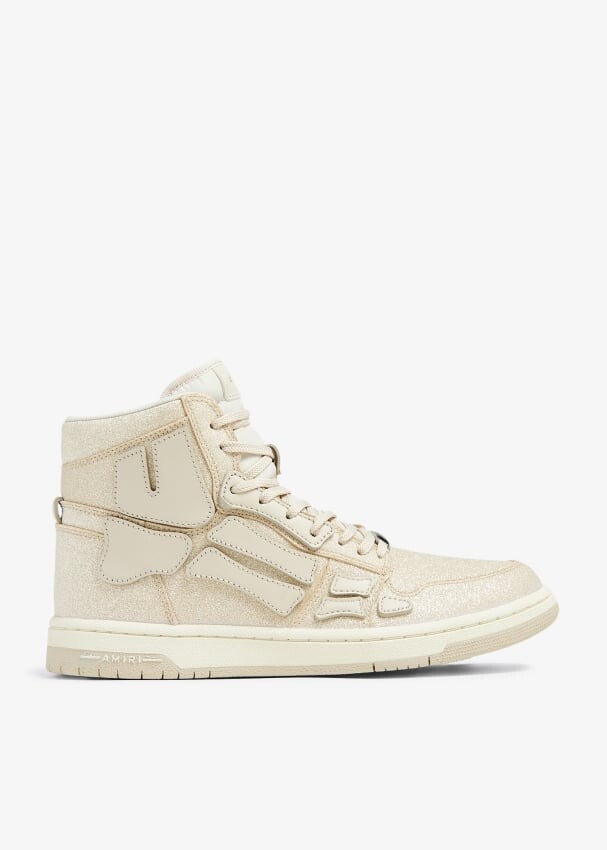 

Кроссовки Amiri Skel Hi-Top, бежевый