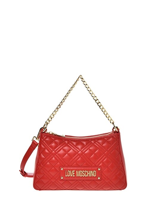 

Красная женская сумочка Love Moschino