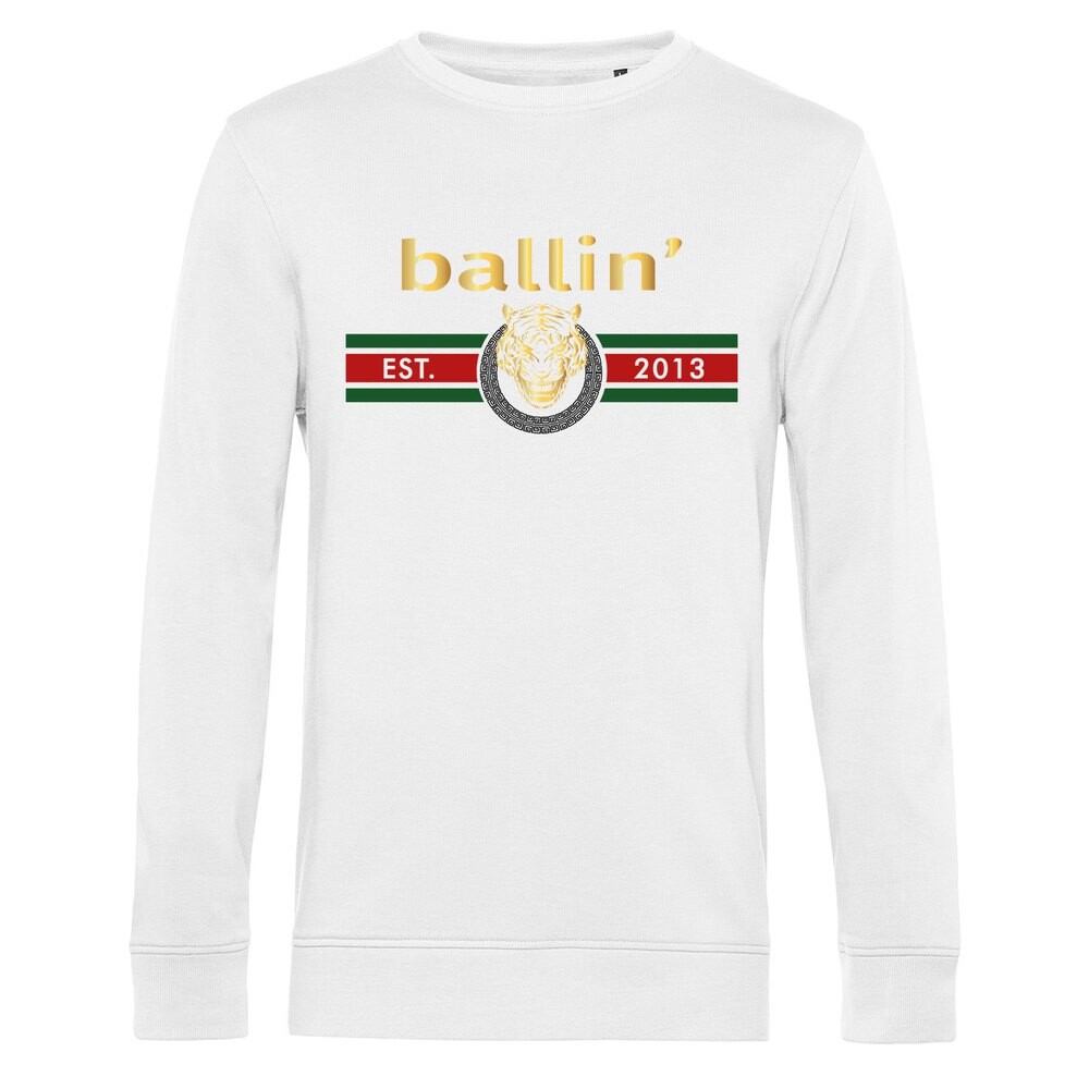

Толстовка Ballin Tiger Lines, белый