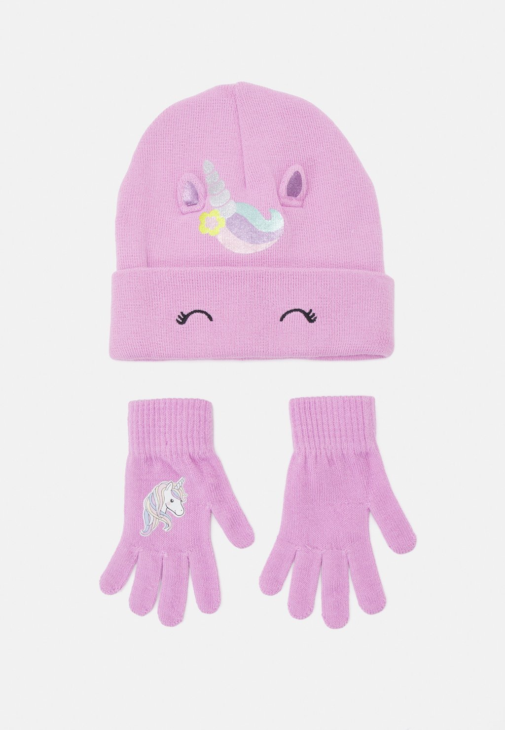 

Кепка BEANIE AND MAGIC GLOVES UNICORN UNISEX SET Lindex, сирень