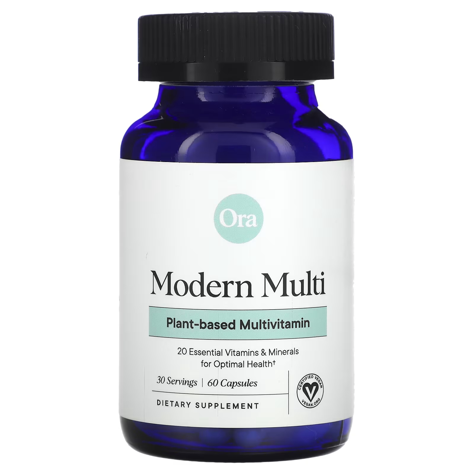 Мультивитамины Ora Modern Multi на растительной основе, 60 капсул natural balance cobra women 60 капсул на растительной основе