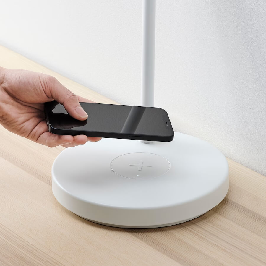 Рабочая лампа Ikea Nymane Wireless Charger, белый – заказать по доступной  цене из-за рубежа в «CDEK.Shopping»