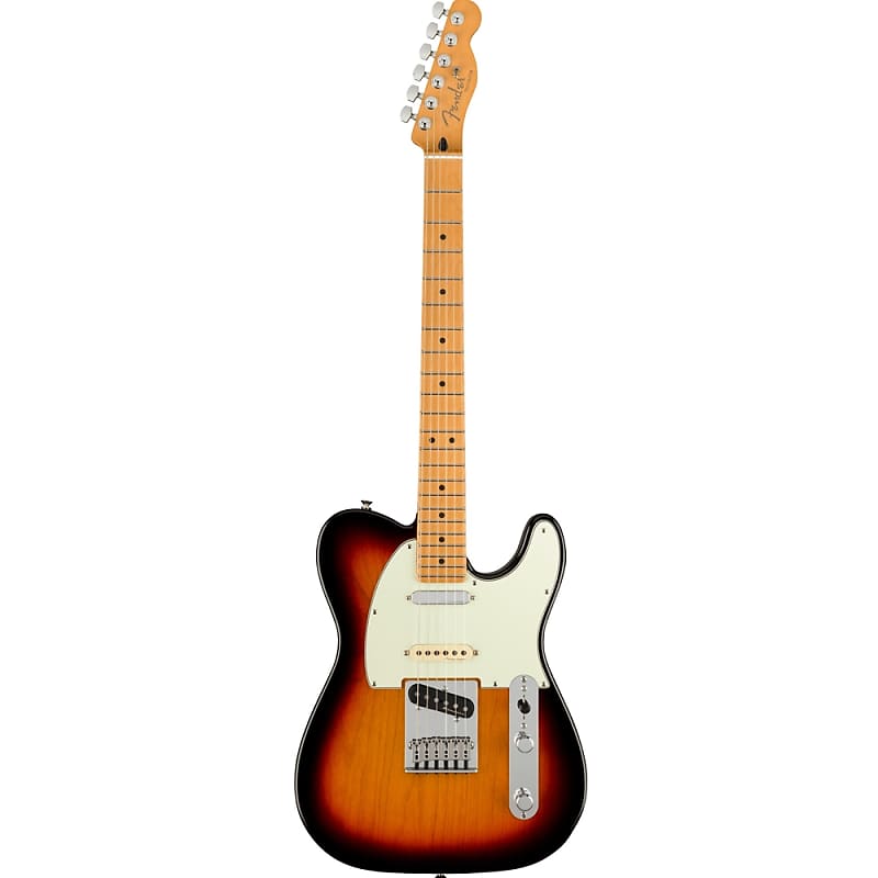 

Fender Player Plus Nashville Telecaster, кленовый гриф, 3-цветная электрогитара Sunburst 0147342300