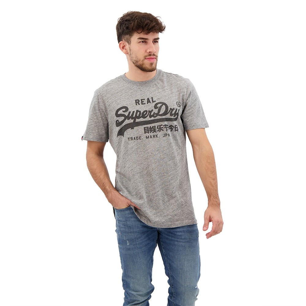 

Футболка Superdry Vintage Logo Short , серый