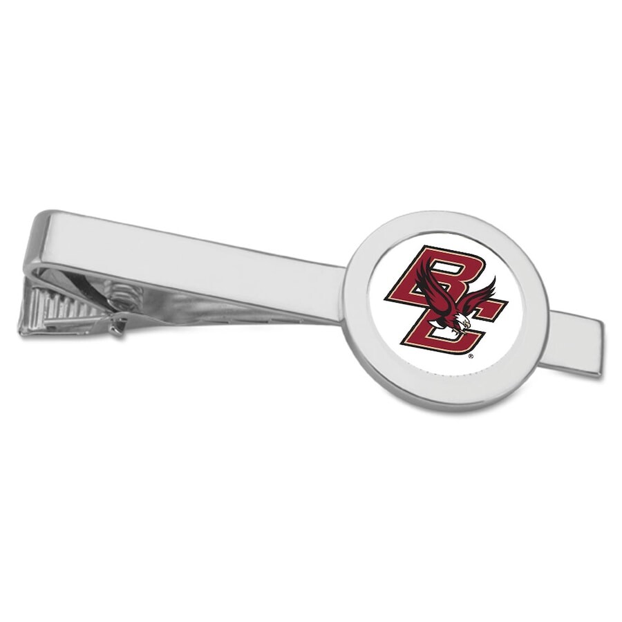 

Галстук Jardine Boston College Eagles, серебряный