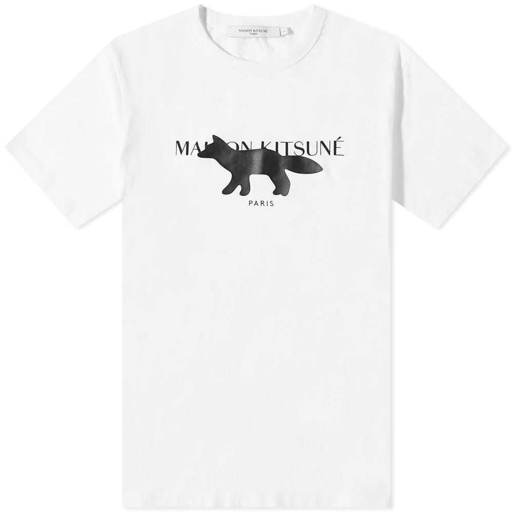 

Футболка Maison Kitsune Profile Fox Stamp Classic Tee