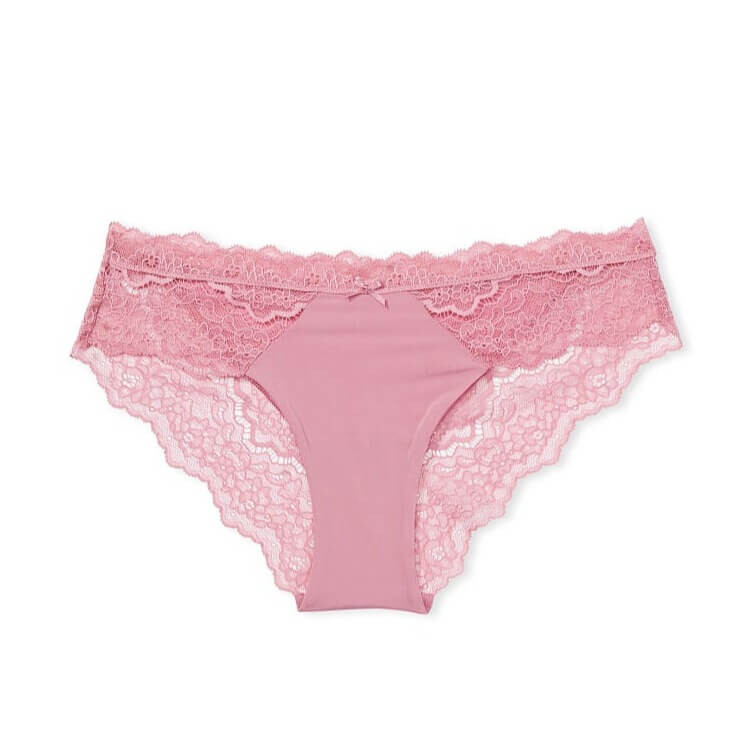

Трусики-бикини с кружевной отделкой Victoria's Secret Dream Angels, темно-лиловый