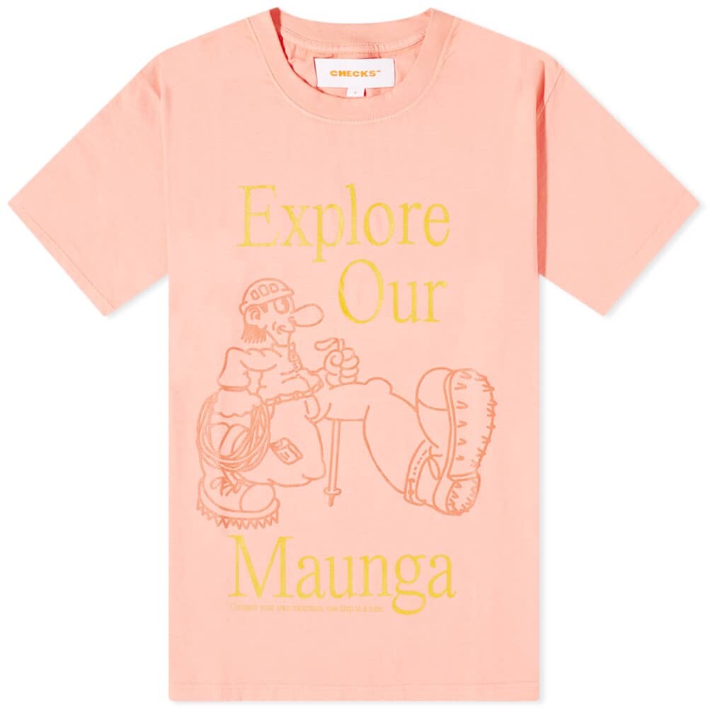 

Футболка Checks Downtown Maunga Tee, Оранжевый