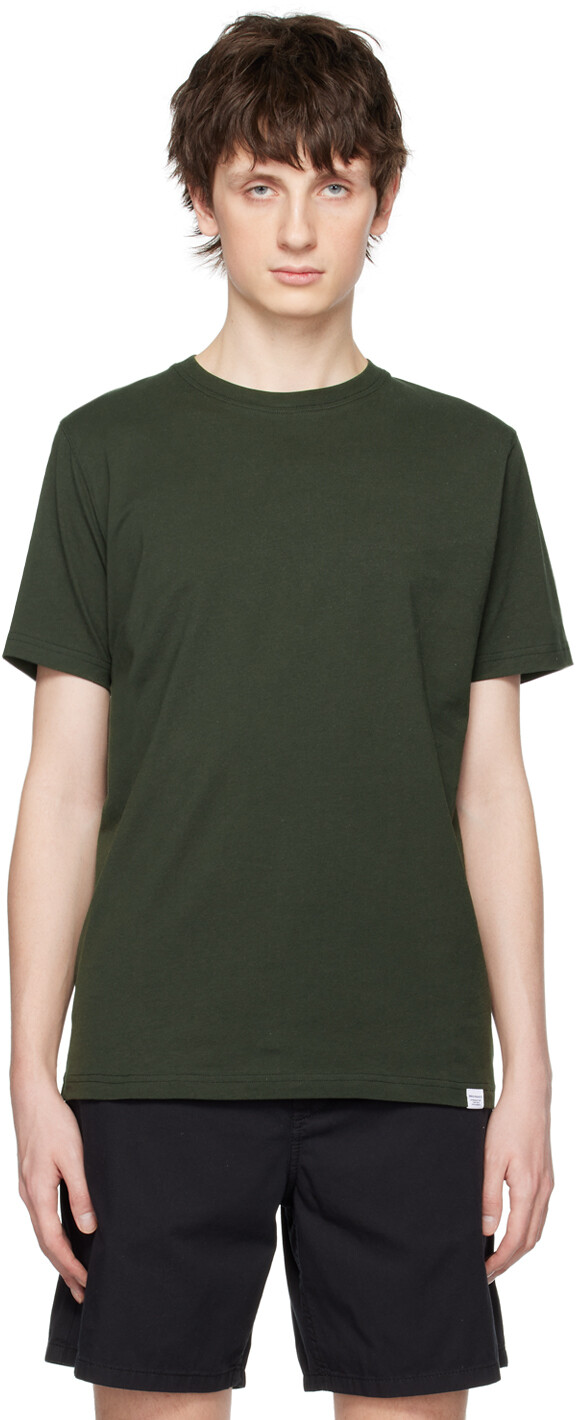 

Зеленая футболка Niels Norse Projects, Зеленый