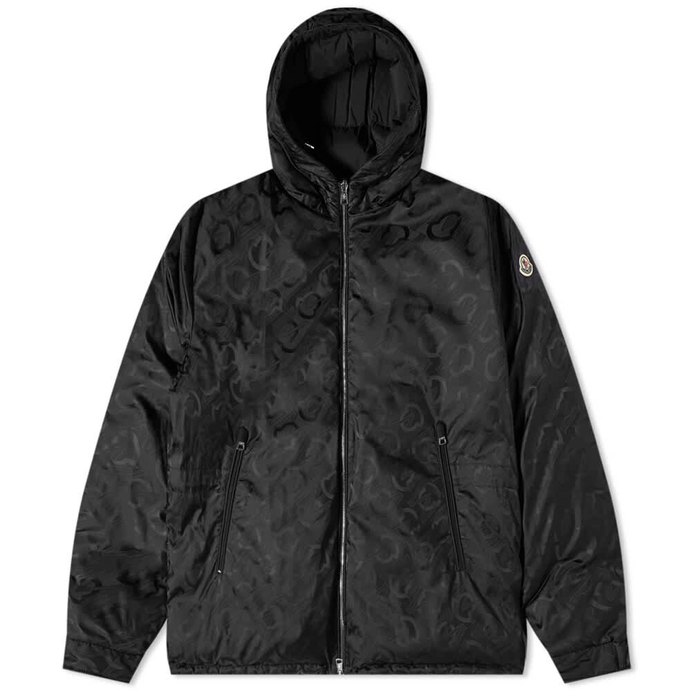 

Пуховик Erable с монограммой Moncler, Черный