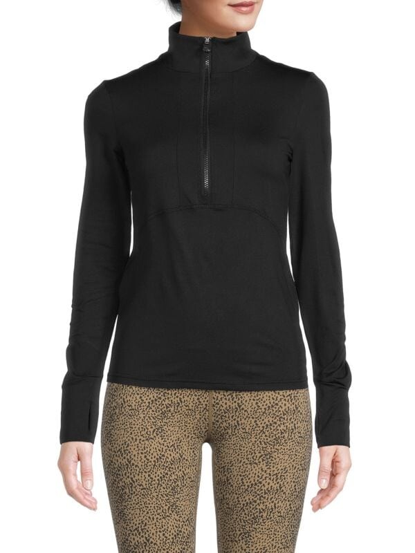 

Пуловер с застежкой на четверть молнии marvale midlayer Varley Black