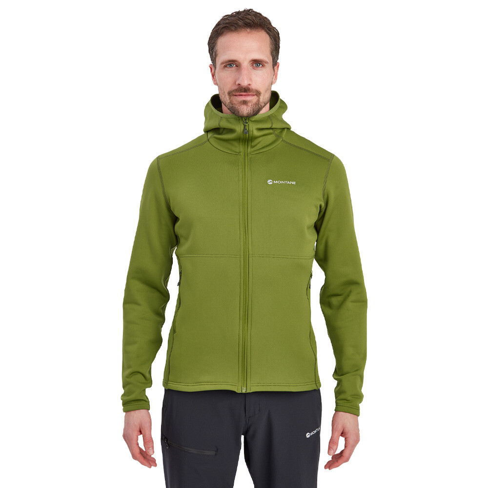 

Куртка Montane Fury Hooded Fleece, зеленый