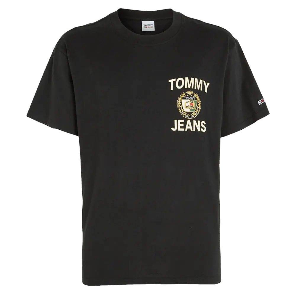 

Футболка Tommy Jeans TJ Crest Logo, черный