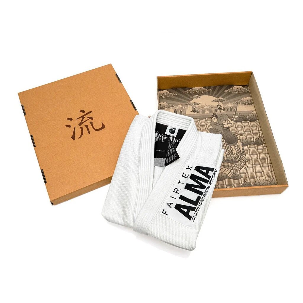 

Кимоно для джиу-джитсу Fairtex X Alma BJJ Gi, A0, белый
