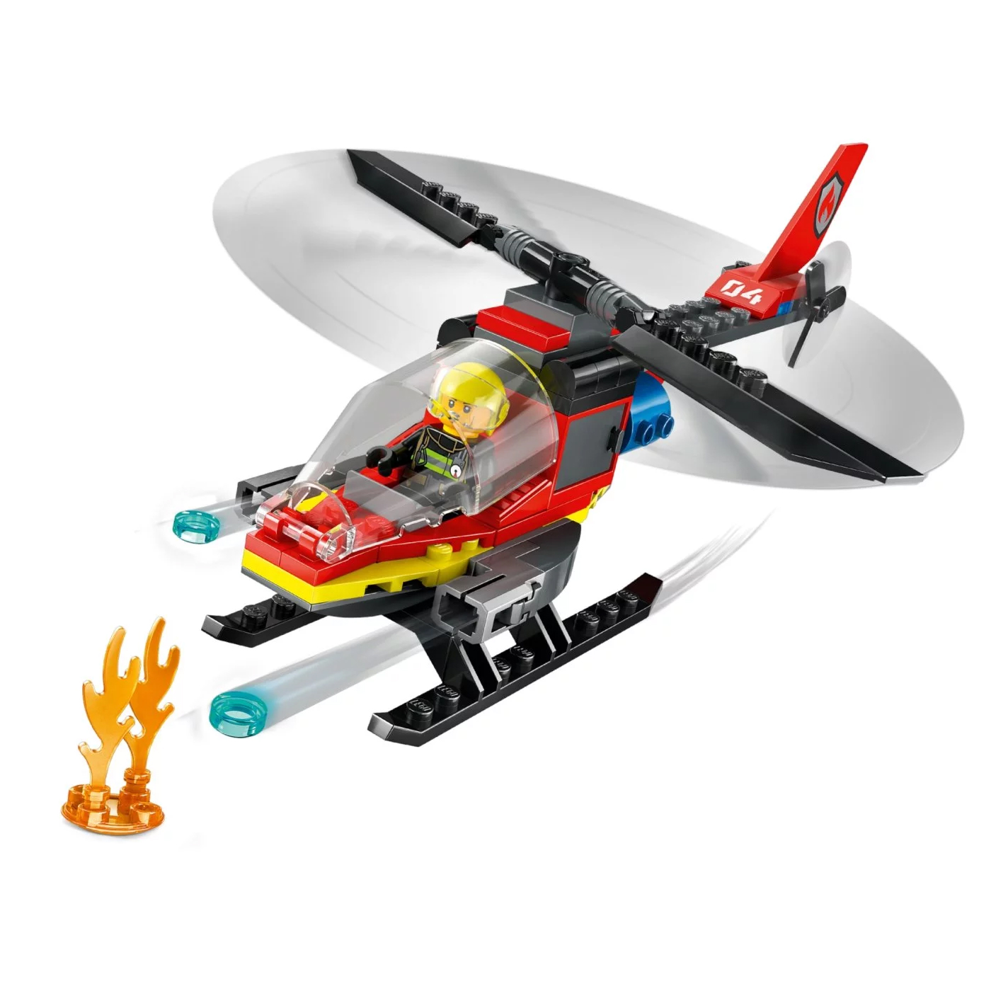 Конструктор Lego City Fire Rescue Helicopter 60411, 85 деталей – заказать  по выгодной цене из-за рубежа в «CDEK.Shopping»