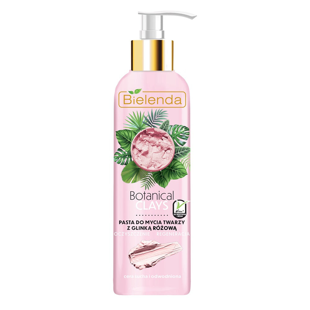

Bielenda Паста для умывания Botanical Clays с розовой глиной 190г