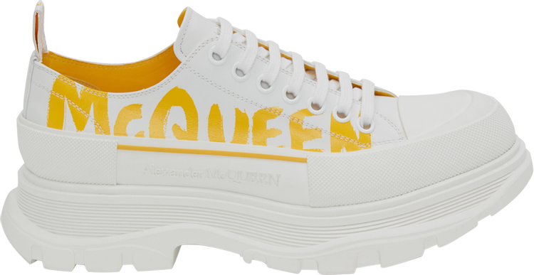 Alexander mcqueen deals yellow shoes