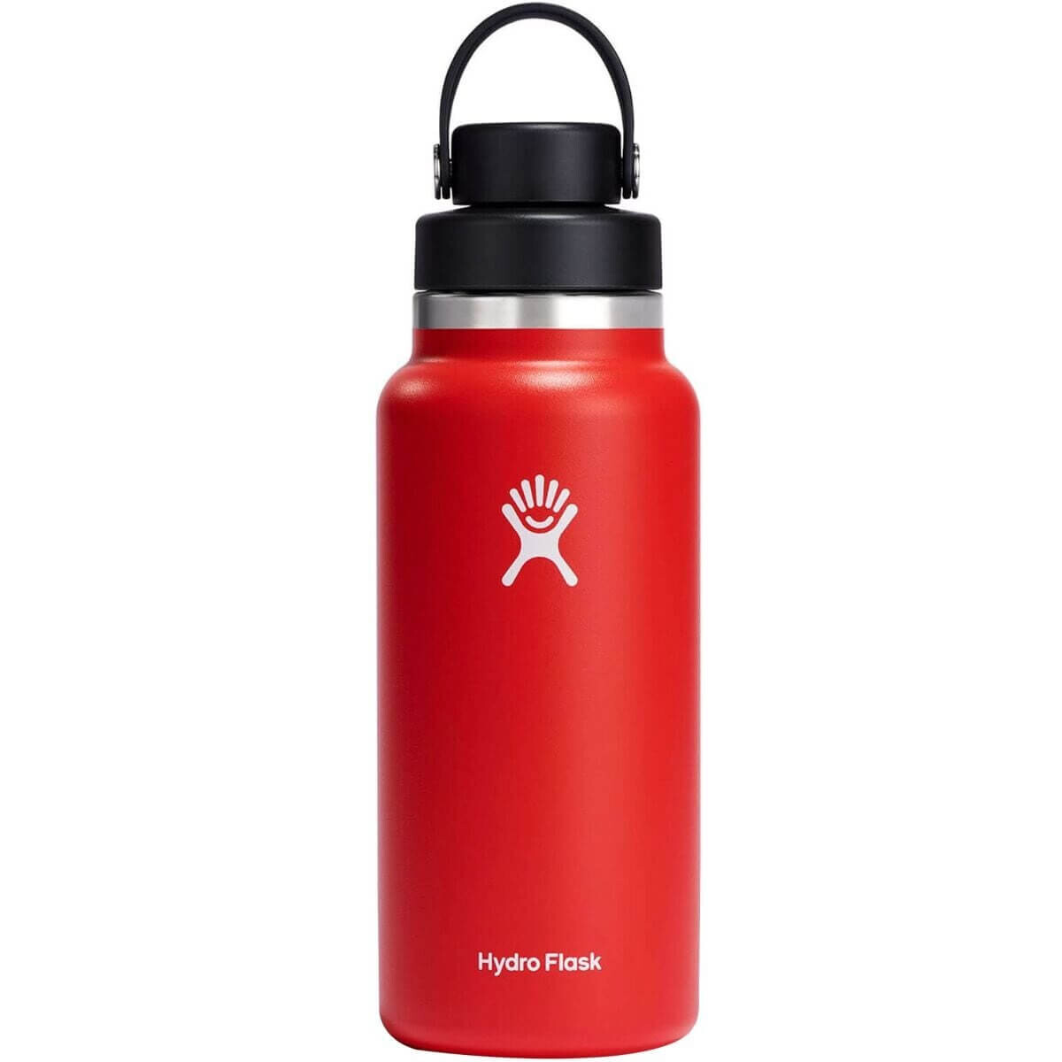 

Бутылка для воды Hydro Flask Wide Mouth + Chug Cap 950 мл, красный