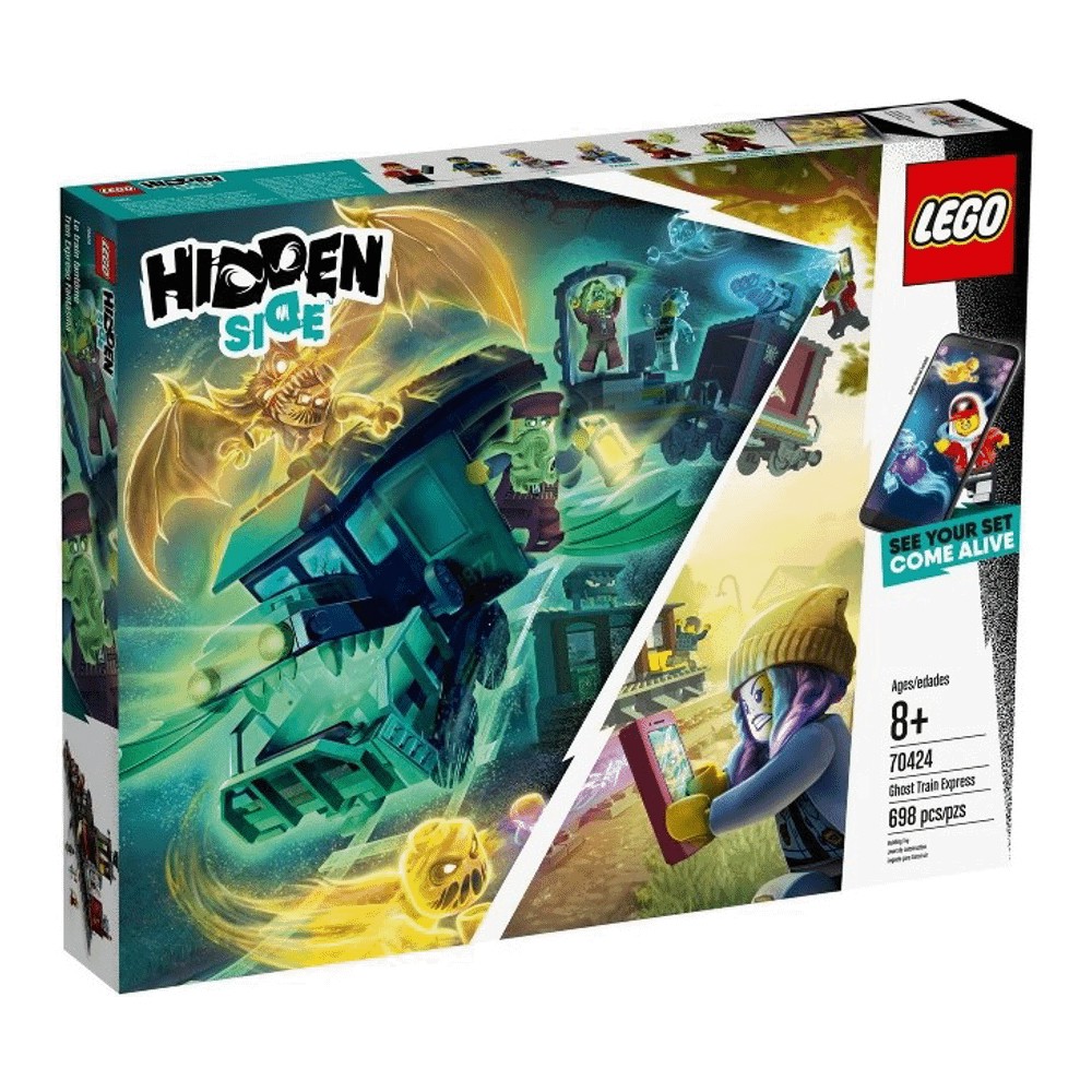 Конструктор LEGO Hidden Side 70424 Призрачный экспресс цена и фото