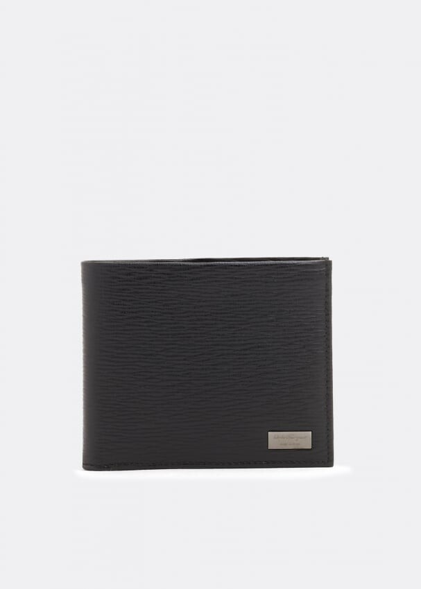 

Кошелек FERRAGAMO Leather wallet, черный
