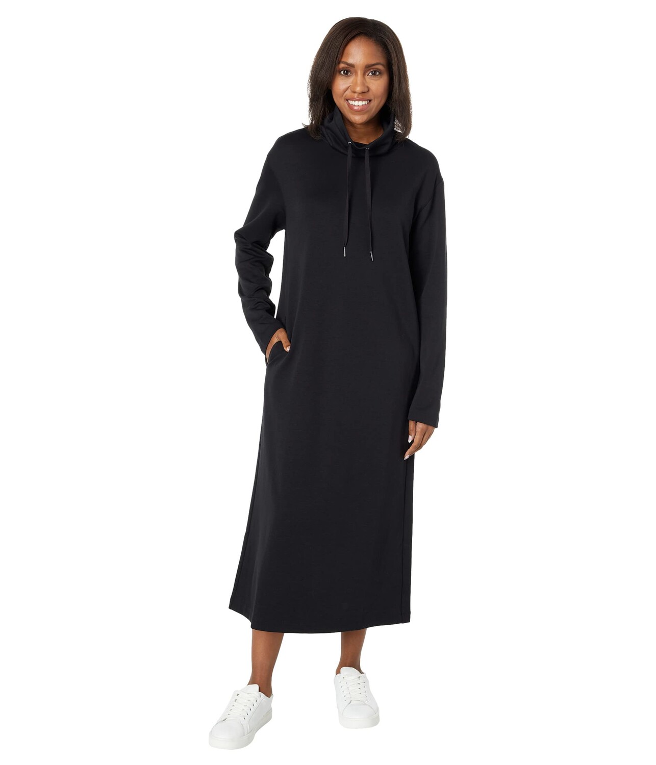 Платье Elliott Lauren, Nested Funnel Neck Dress with Pocket Detail