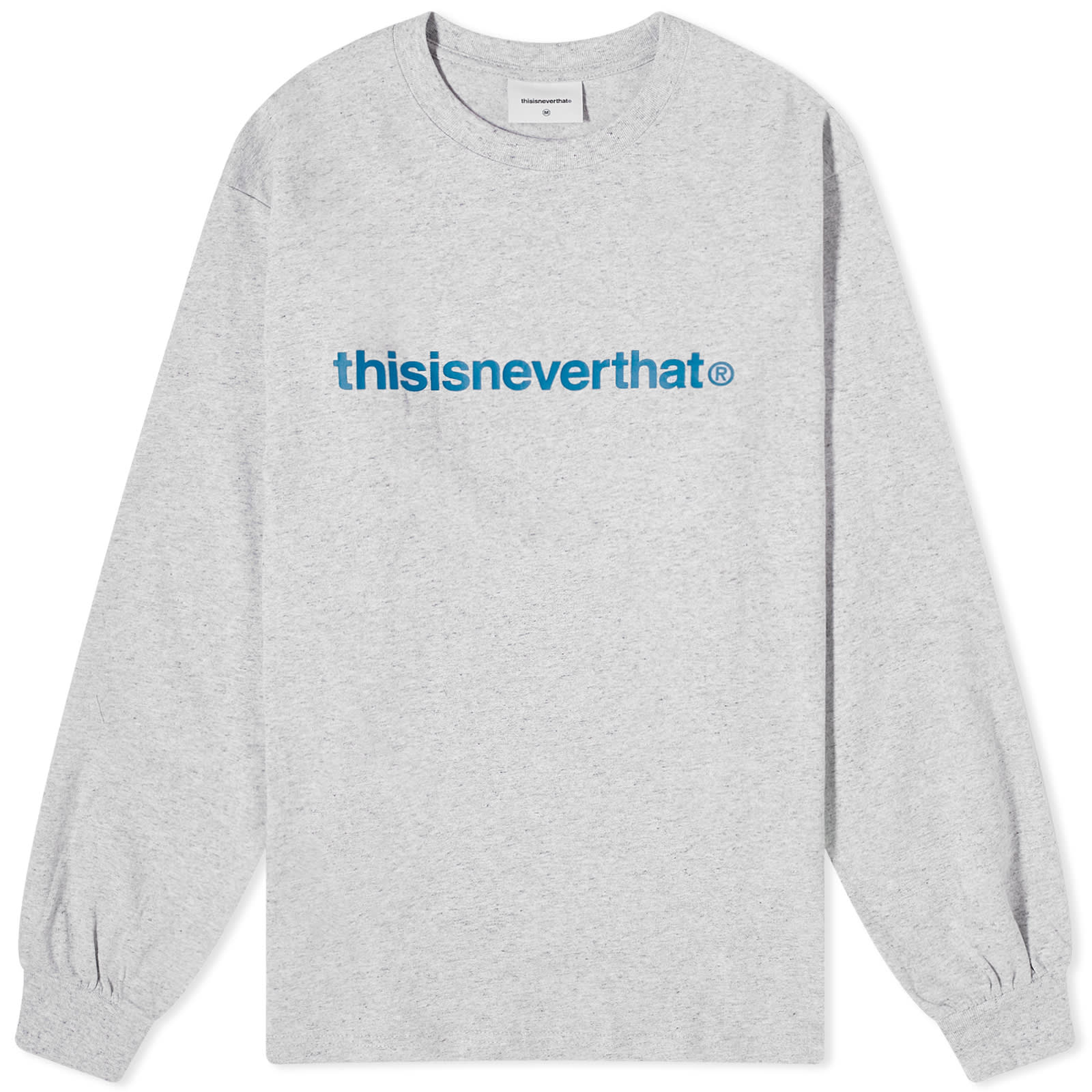 Лонгслив Thisisneverthat T-Logo, серый thisisneverthat t logo hoodie