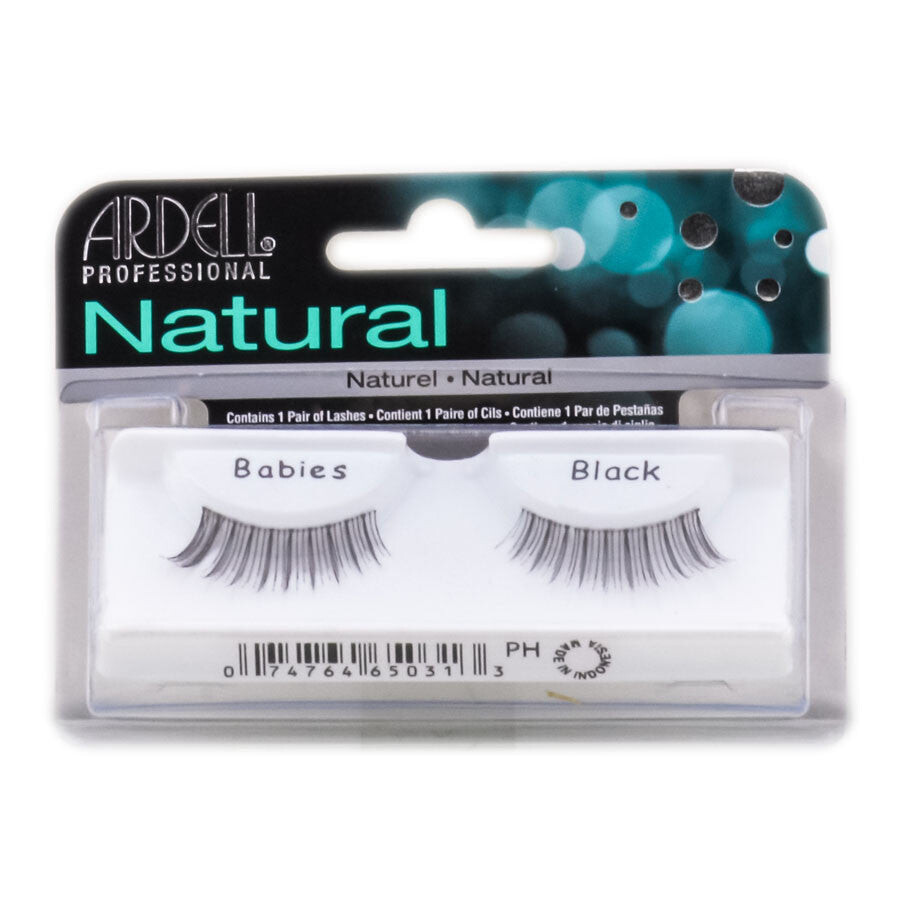 

Ardell Ресницы и аксессуары Natural Babies 1 пара накладных ресниц Черный