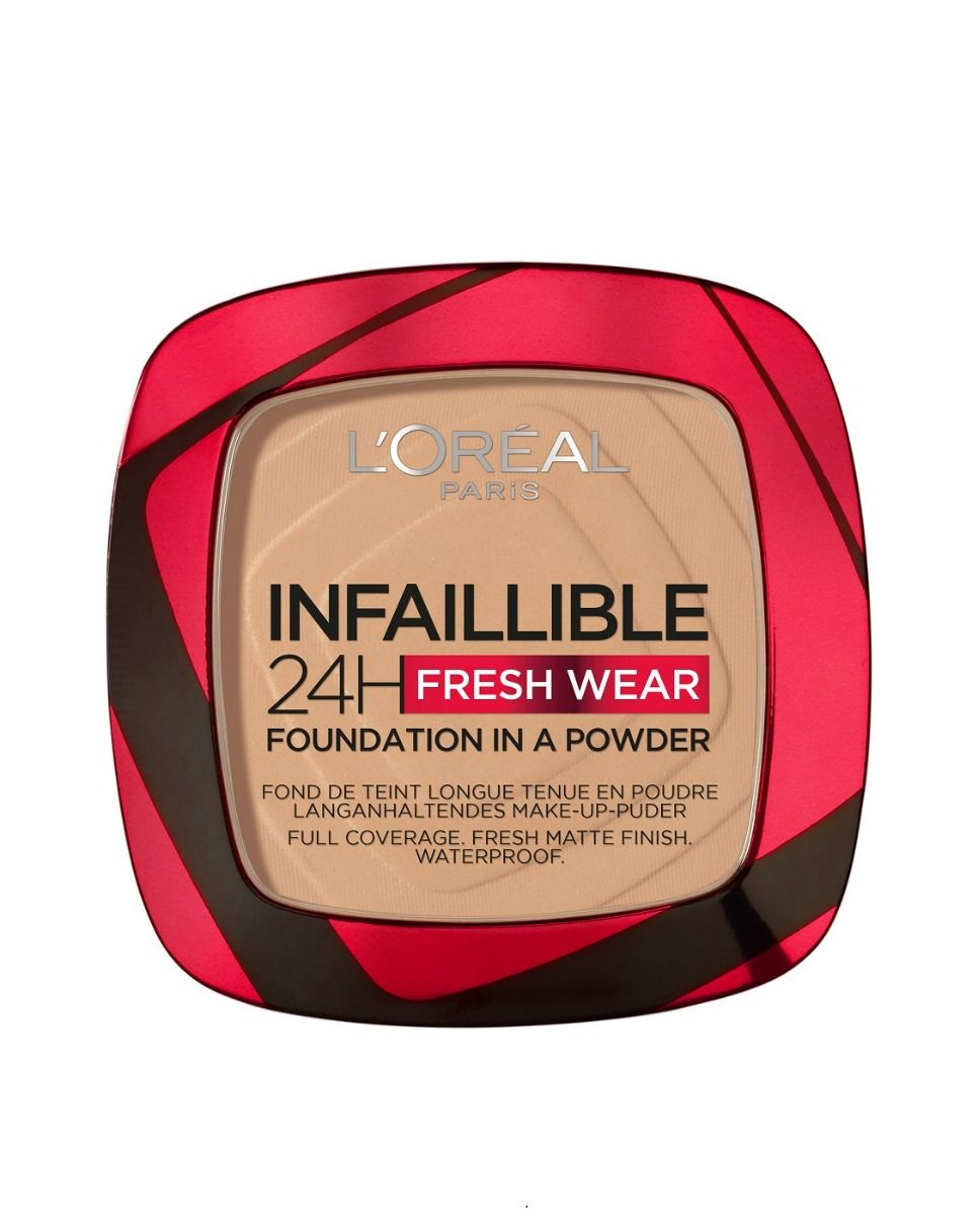 L’Oréal Infaillible 24h Fresh Wear порошковая основа, 140 Golden Beige