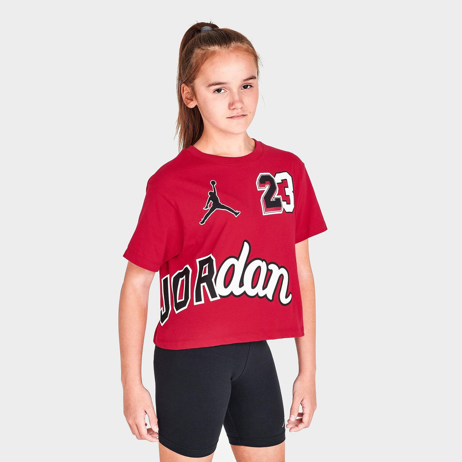 

Футболка Jordan Rookie Mix для девочек, черный