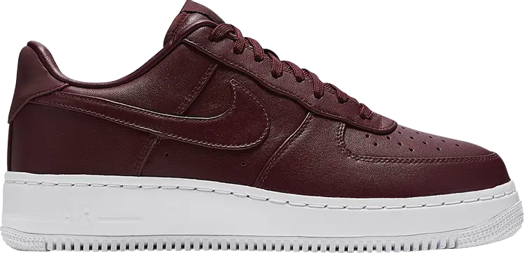 

Кроссовки Nike NikeLab Air Force 1 Low 'Light Maroon', красный