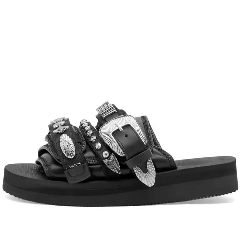 

Сандалии Toga Pulla x Suicoke Moto, черный