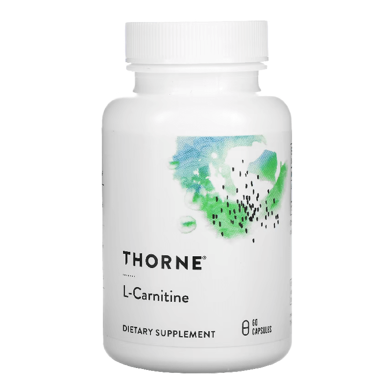 L карнитин Thorne Research 330 мг, 60 капсул молибдена глицинат thorne research 1 мг 60 капсул