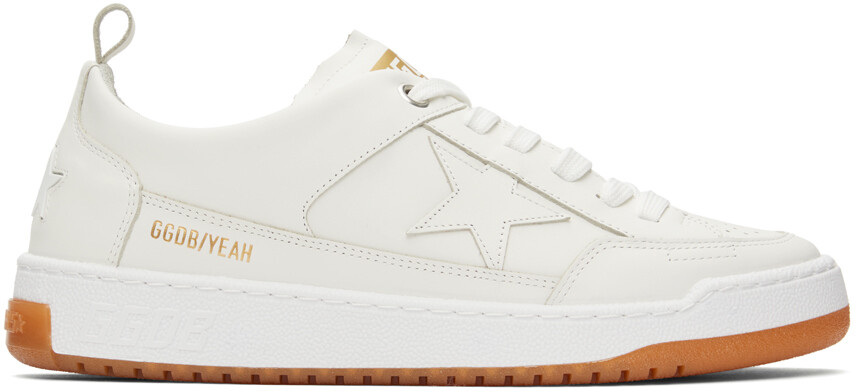 

Белые кроссовки Golden Goose