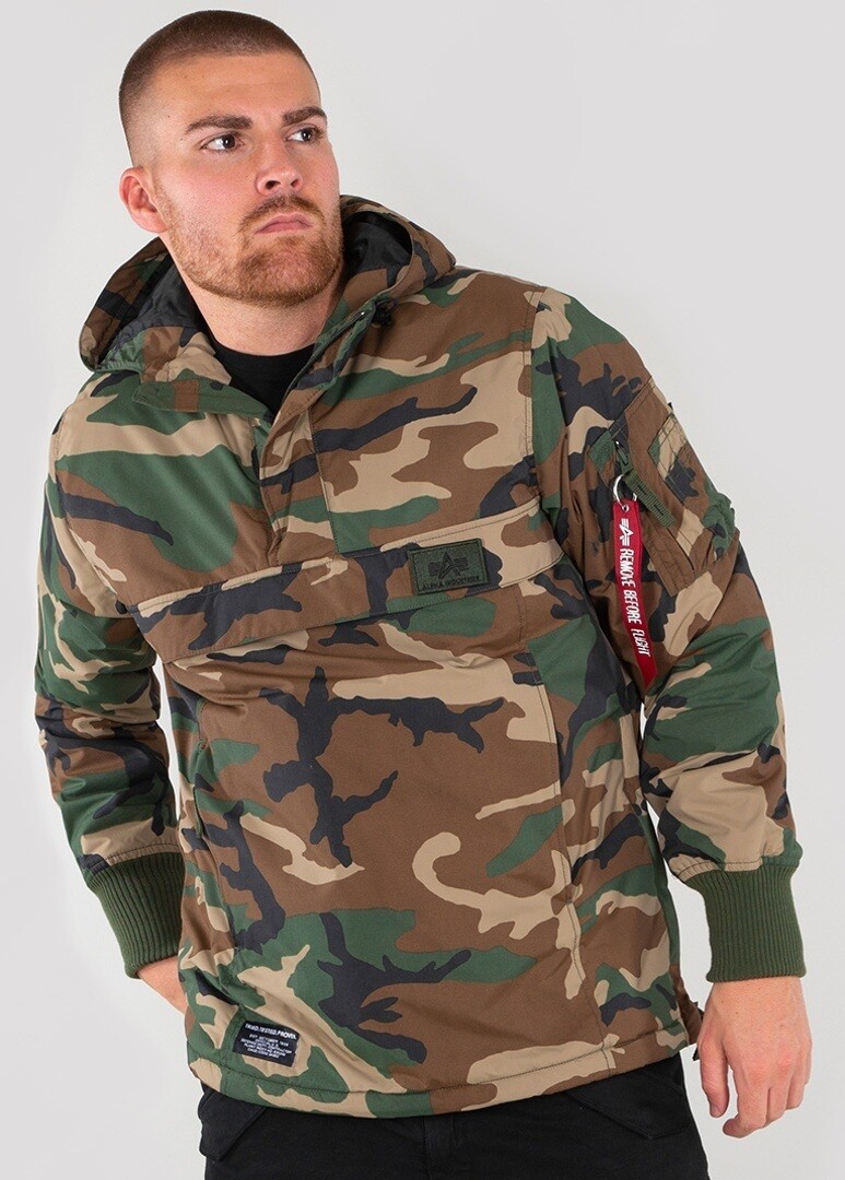 

Куртка Alpha Industries WP, камуфляжная